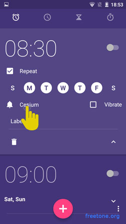 Android 5 Lollipop Alarm Settings