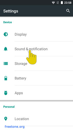 Android 5 Lollipop Settings